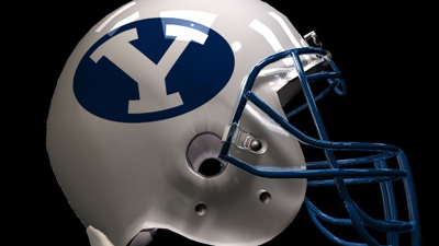 File photo: BYU football helmet