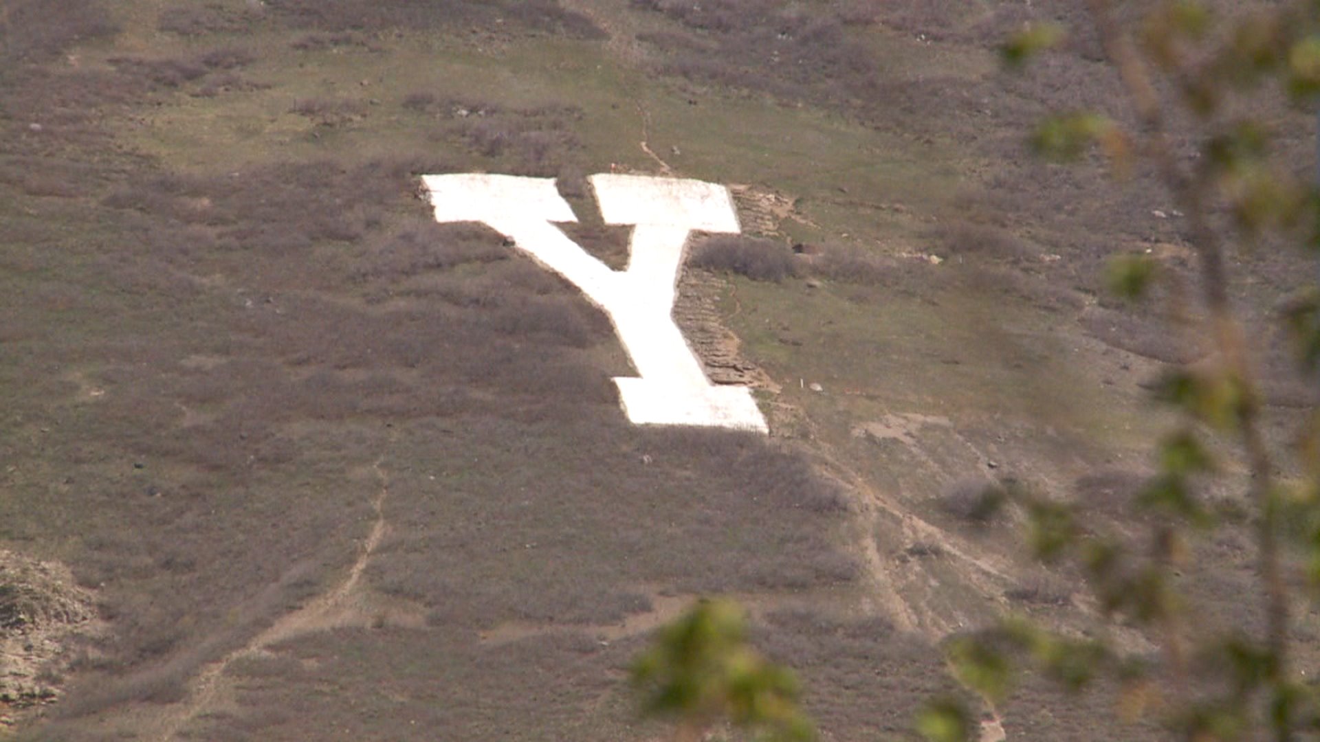 File photo: "Y Mountain" in Provo, Utah County. BYU, Brigham Young University, Cougars