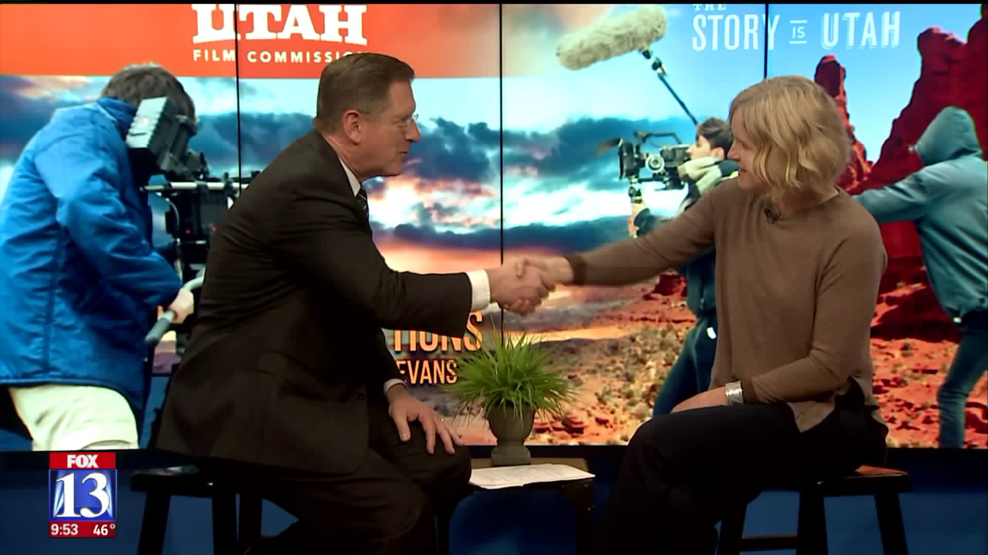 3 Questions with Bob Evans: Utah Film Commission Director, Virginia Pearce, talks about the movie industry in the state